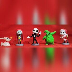 The nightmare before christmas mini figures